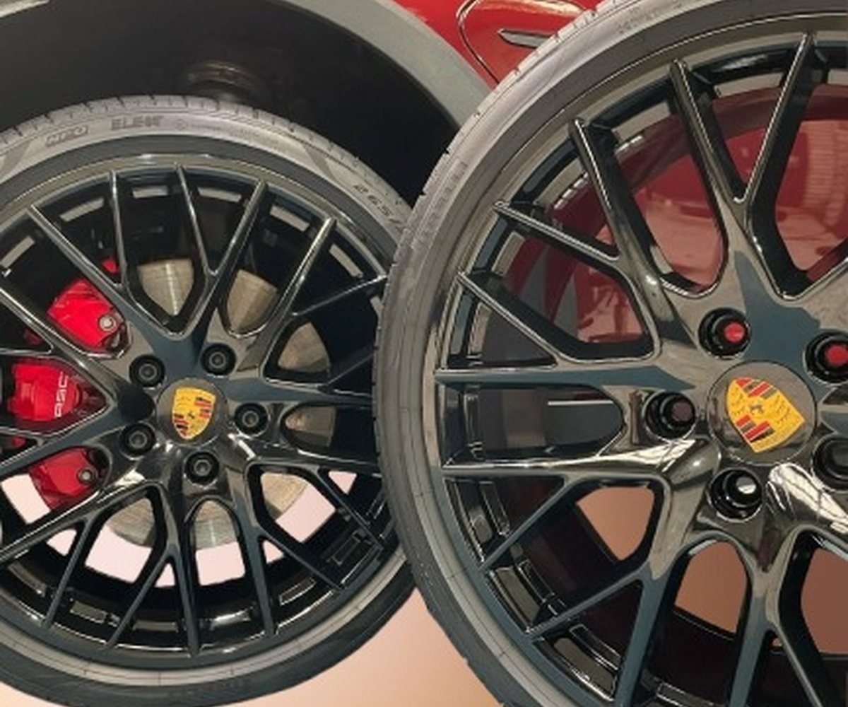 Llantas Porsche detalladas