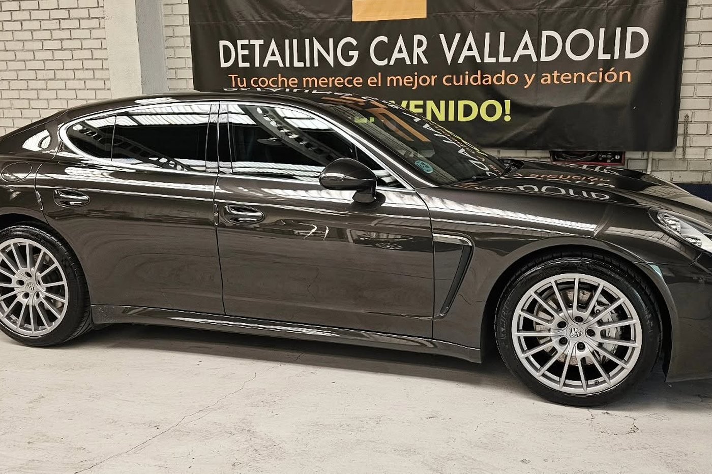 Mercedes cabrio detallado